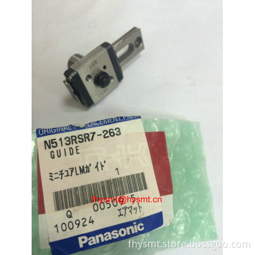 Panasonic LM guide N513RSR7-263 RSR7WMUUC1S+55LMS AVK2 Panasert Model NMAA00E